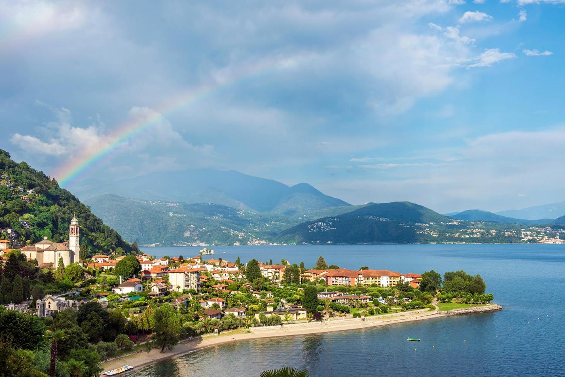 Hotel La Rondinella Cannero Riviera Buitenkant foto