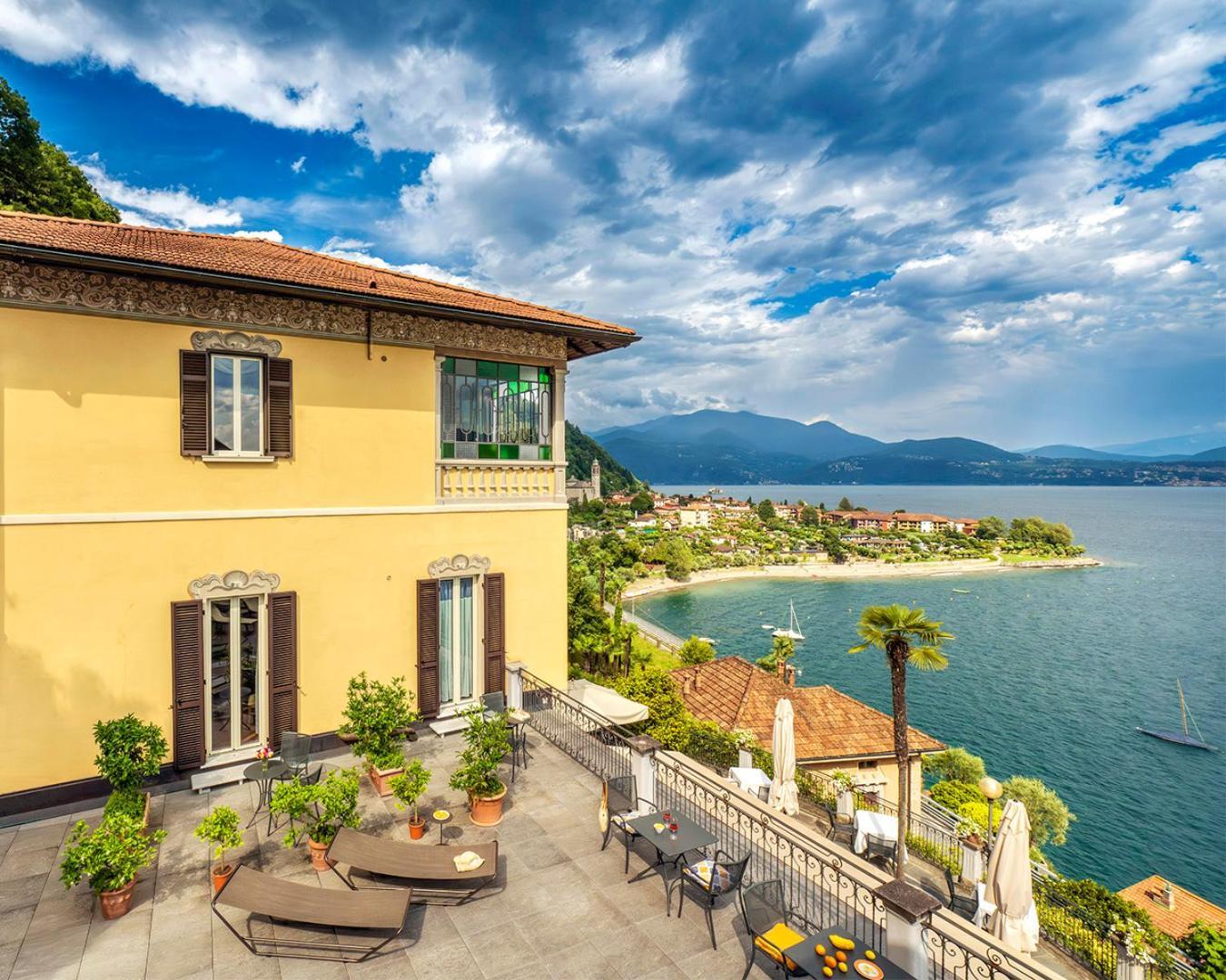 Hotel La Rondinella Cannero Riviera Buitenkant foto