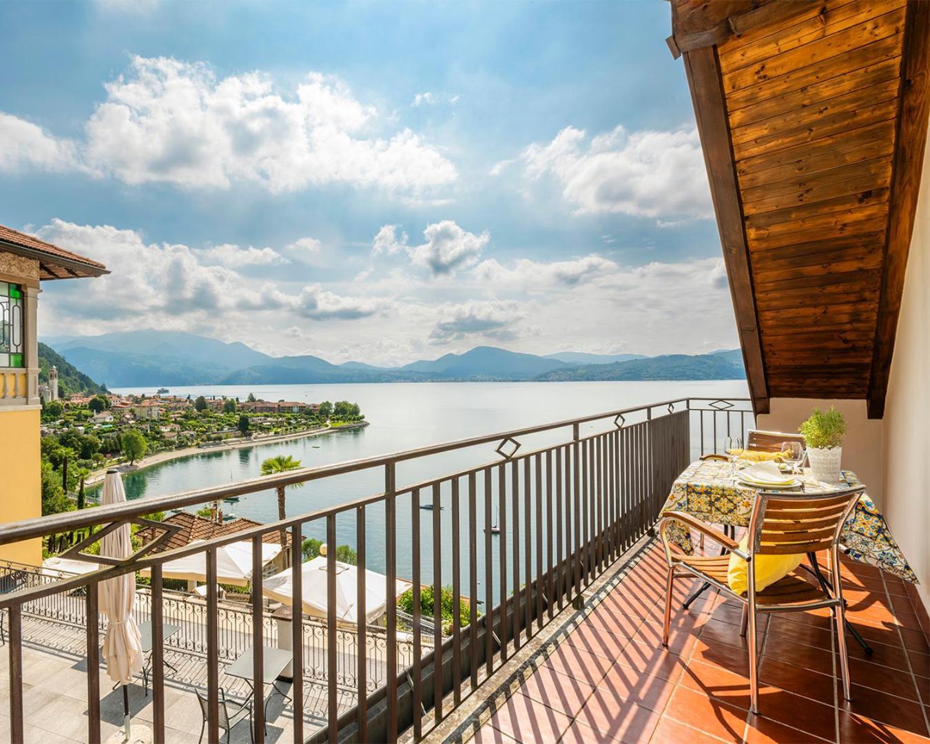 Hotel La Rondinella Cannero Riviera Buitenkant foto